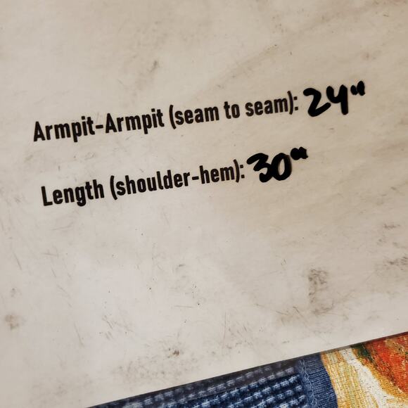 Vtg 90s Produce Studio Home Grown Waffle Knit Cotton Button Tunic Top XL Artsy - Picture 11 of 11